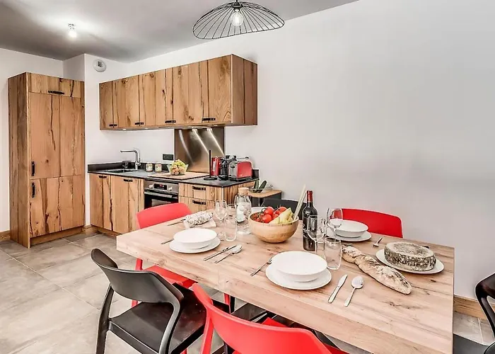 Les Terrasses De La Vanoise - Casa Colorado - Premium 4 - De 4 Pieces 8 Personnes En Rez De Chaussee - 72 M2 Mae-1504 La Plagne